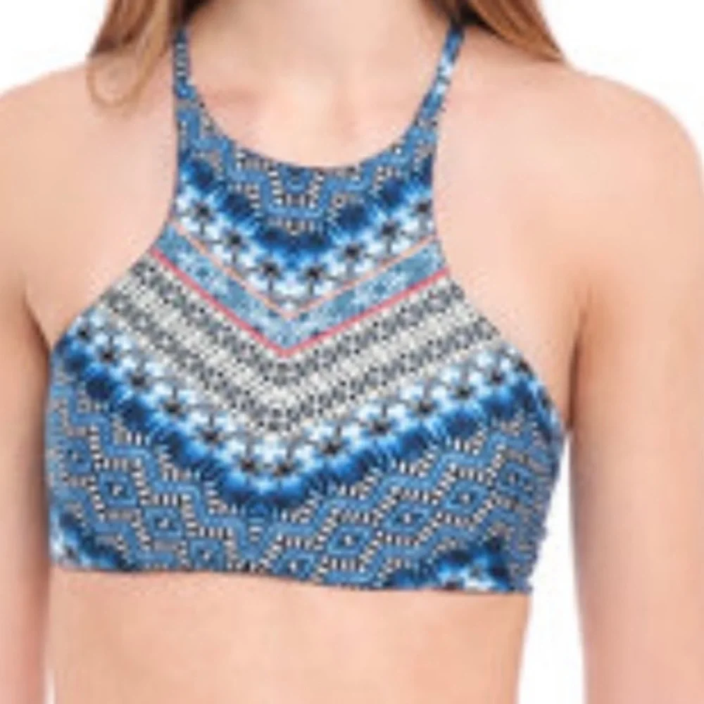 NWT Lucky Brand Nomad‎ Chevron Bikini Top